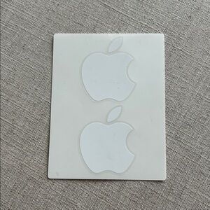 Brand New Authentic Apple Logo Stickers